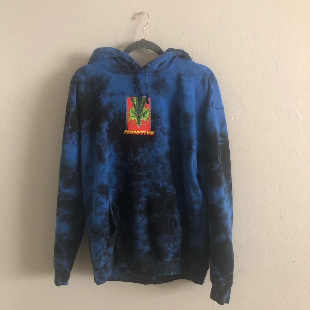 TIE DYE PRIMITIVE DRAGON BALL Z HOODIE